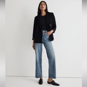 Madewell The Petite Perfect Vintage Wide-Leg Jean Size 24P High Rise